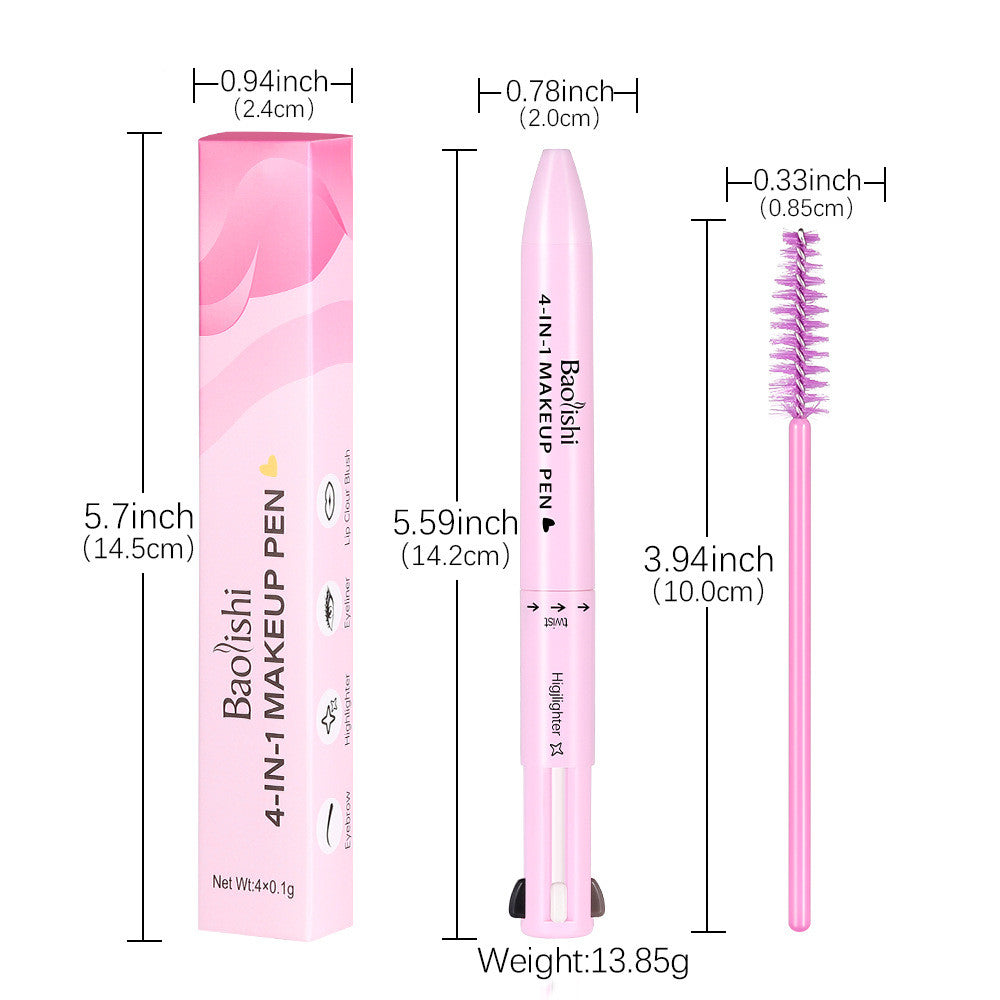 Four-in-one Makeup Pen Multi-color Highlight Eyeliner