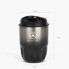 2025 New Car Portable Travel Coffee Cup 316 Stainless Steel Insulated Cup for Mercedes Benz B/C/E/S Class a Class C200L GLC GLK