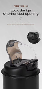 2025 New Car Portable Travel Coffee Cup 316 Stainless Steel Insulated Cup for Mercedes Benz B/C/E/S Class a Class C200L GLC GLK