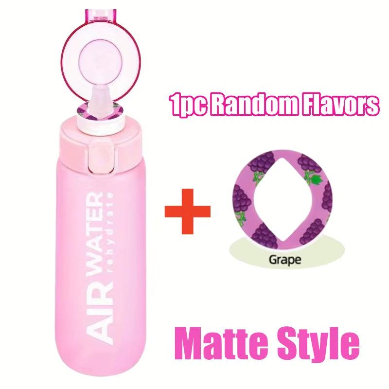 750Ml/25Oz Fruit Flavor Water Bottle 0 Sugar 0 Calories Sports Drinking Cup with 7 Fruit Pods Ideal for Fitness Sports Outdoor