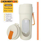 12 Blades Electric Portable Blender 350ML Juicer Fruit Mixers USB Rechargeable Smoothie Juicer Cup Squeezer Juice Maker