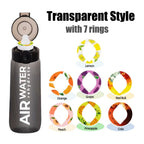 750Ml/25Oz Fruit Flavor Water Bottle 0 Sugar 0 Calories Sports Drinking Cup with 7 Fruit Pods Ideal for Fitness Sports Outdoor