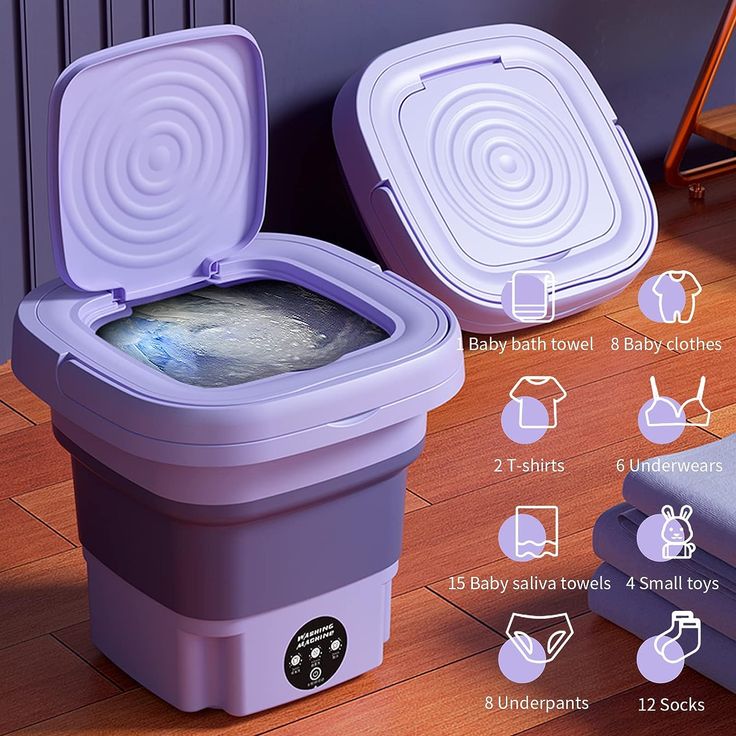 8L Portable Washing Machine
