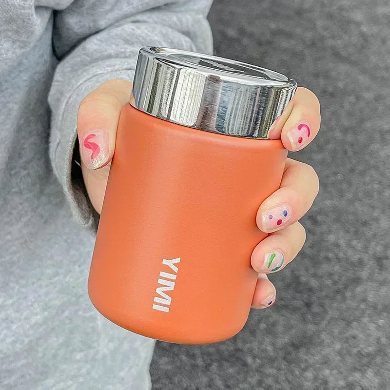 230Ml Mini Stainless Steel 316 Thermos Mug Fashion Portable Pocket Vacuum Flask Coffee Tea Thermal Water Bottle Tumbler
