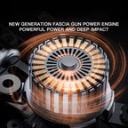 Portable Fascia Gun Deep Tissue Massage Mini Lightweight and Adjustable Speed Massage Equipment Suitable for the Whole Body