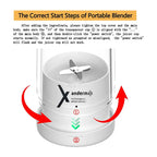 Mini Portable Blender Electric Juicer Fruit Mixers Fruit Extractors Smoothies Mixer Multifunctional Juice Maker Machine Blender