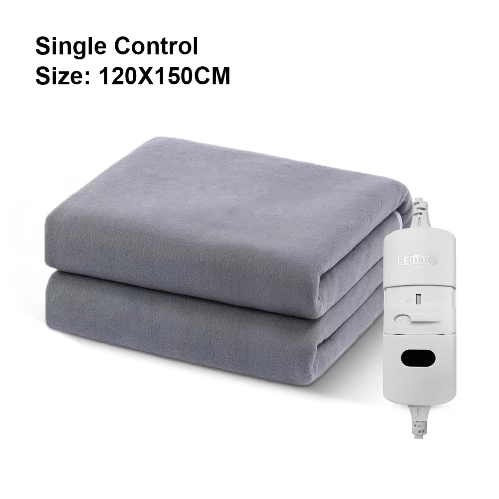 Electric Blanket 220V Electric Heating Blanket Thicker Automatic Thermostat Body Warmer Thermal Mattress for Room Blanket Heated