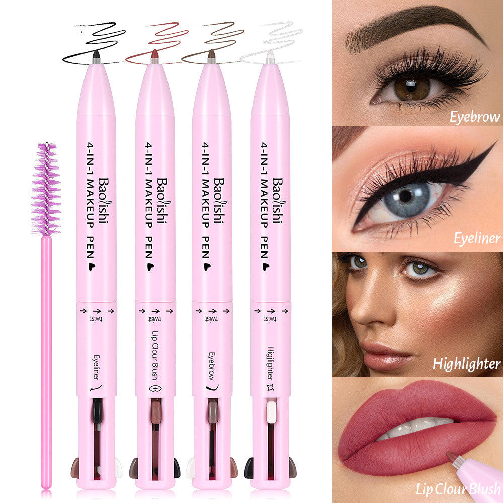 Four-in-one Makeup Pen Multi-color Highlight Eyeliner