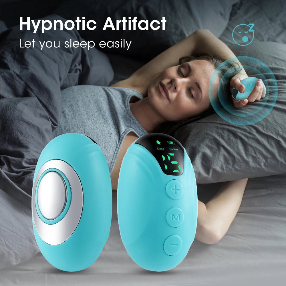 Smart Sleep Instrument Anxiety Relief Neuro Sleep Nerves Insomnia Soothe Device Pulse Stimulation Hand Held Sleeping Aid Device