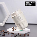 2025 New Car Portable Travel Coffee Cup 316 Stainless Steel Insulated Cup for Mercedes Benz B/C/E/S Class a Class C200L GLC GLK