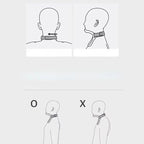 Neck Stretcher Posture Corrector Neck Brace Support Improve Pain Caused Girth Adjustable Correct Effectively Stretcher