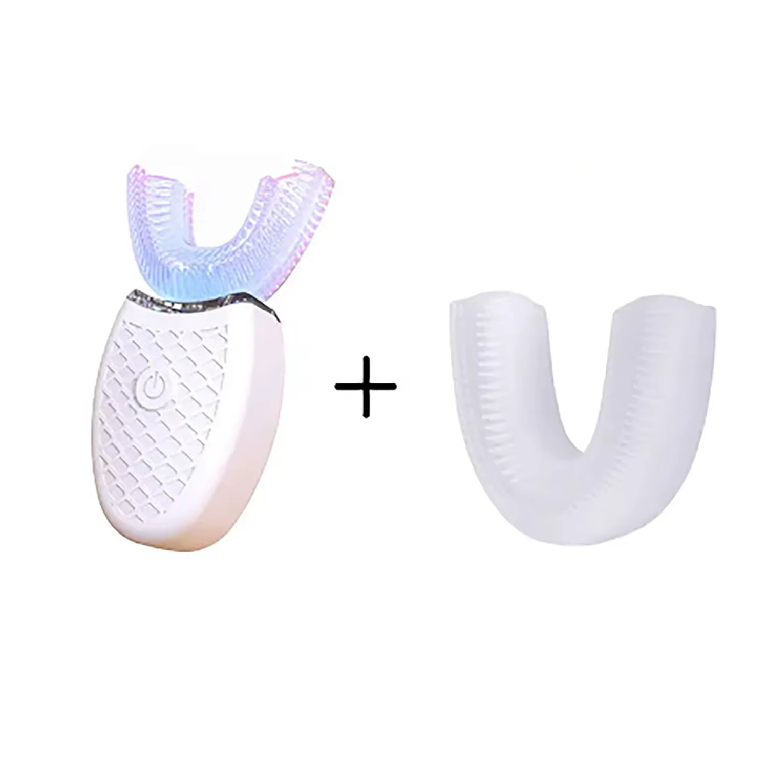 U-Type Toothbrush 360 Degrees Intelligent Silicon Head Sonic Electric Toothbrush Automatic USB Charge Waterproof Toothbrush