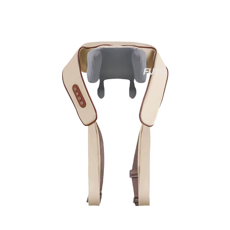 Wireless Electric Shoulder Massager Air Compress Kneading Multifunctional Neck Massager Shawl Massaging Muscle Relaxing