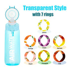 750Ml/25Oz Fruit Flavor Water Bottle 0 Sugar 0 Calories Sports Drinking Cup with 7 Fruit Pods Ideal for Fitness Sports Outdoor