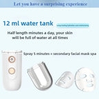 Mini Facial Steamer Nano Spray Moisturizing Vaporizer Face Mist Cold Spray Machine Humidifier Portable Beauty Humidificador USB