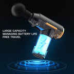 Portable Fascia Gun Deep Tissue Massage Mini Lightweight and Adjustable Speed Massage Equipment Suitable for the Whole Body