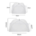 Food Cover Mesh Folding Washable Flies Tables Cover Insect Proof Protective Dish Covers Home Kitchen Storage Accessaries
