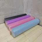 Yoga Roller round EVA Foam Cylinder Hexagonal Roller for Pilates Exercise Enhanced Home Workouts Diameter 9.5Cm Length 45Cm