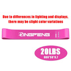 Portable Fitness Workout Equipment Rubber Resistance Bands Yoga Gym Elastic Gum Strength Pilates Crossfit Women Weight Sports